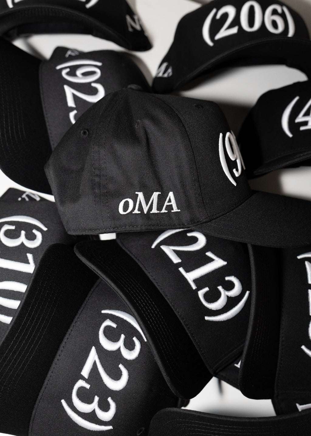 215 AREA CoDE HAT (BLACK)