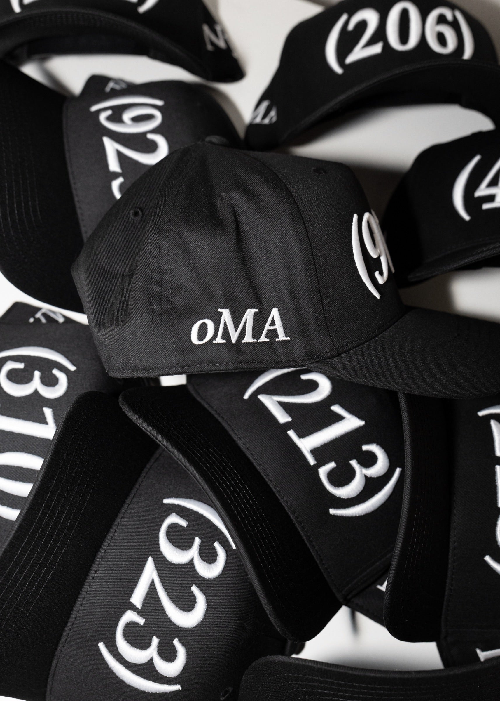 215 AREA CoDE HAT (BLACK)