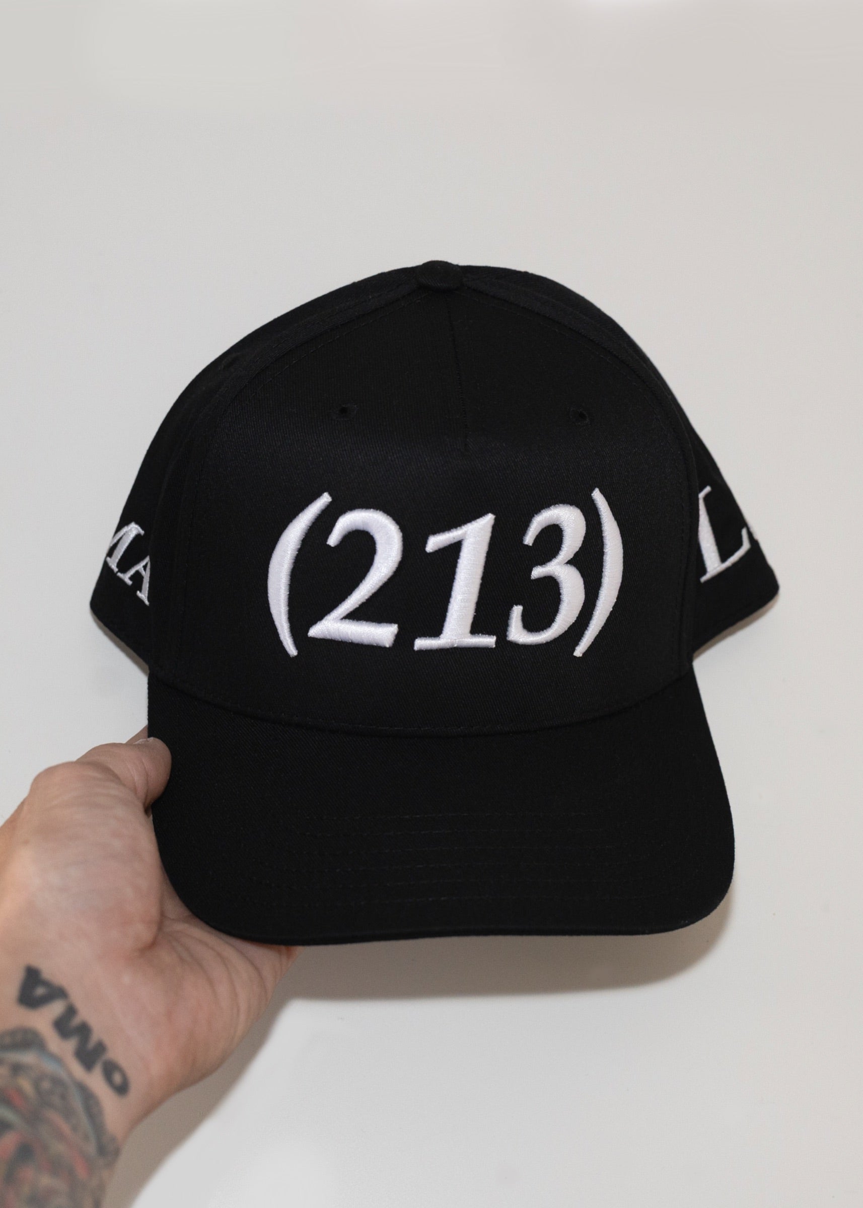 215 AREA CoDE HAT (BLACK)