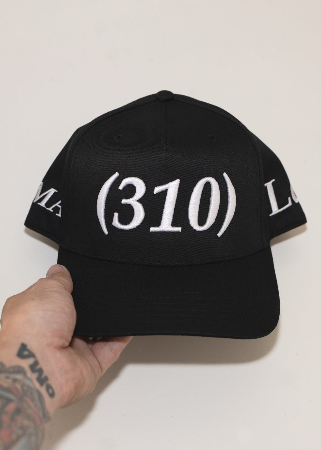 310 LA AREA CoDE HAT (BLACK)