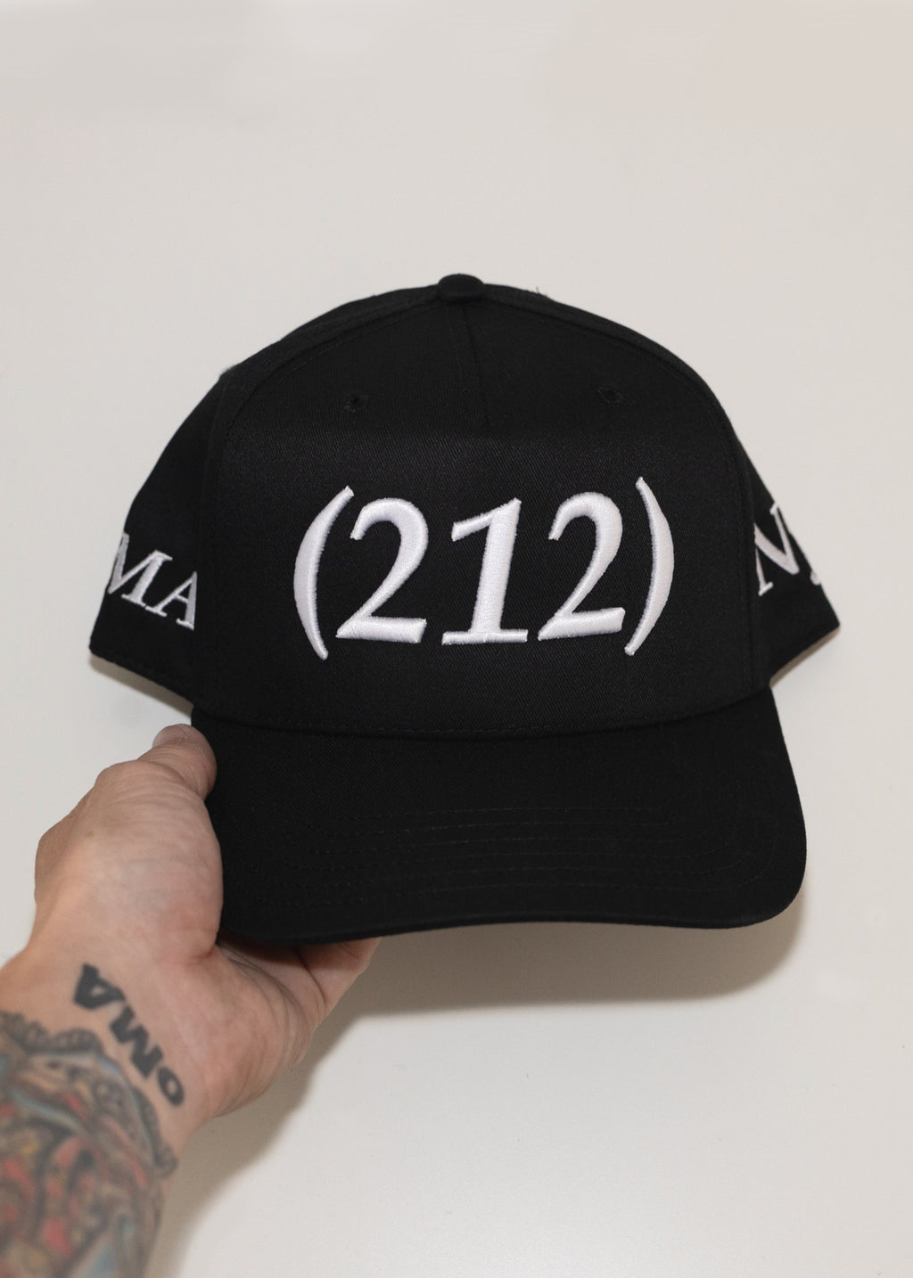 206 AREA CoDE HAT (CREAM/BLK)