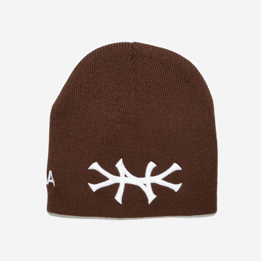 NY SKULLY (BROWN)