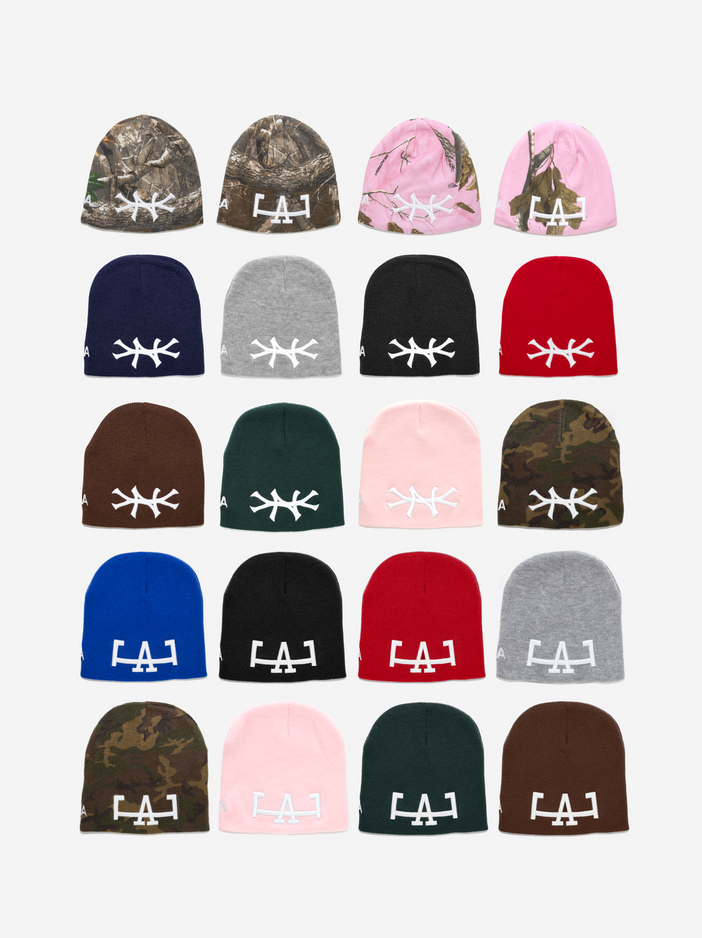 NY SKULLY (PINK CAMO)