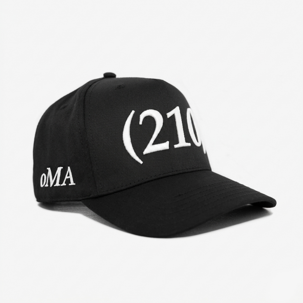 210 SAN ANToNIo AREA CoDE HAT (BLACK)