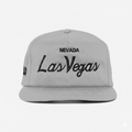 LAS VEGAS, NEVADA THRoWBACK HAT (SILVER)