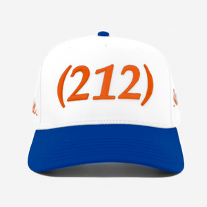 212 NYC AREA CoDE HAT (WHITE/BLUE)
