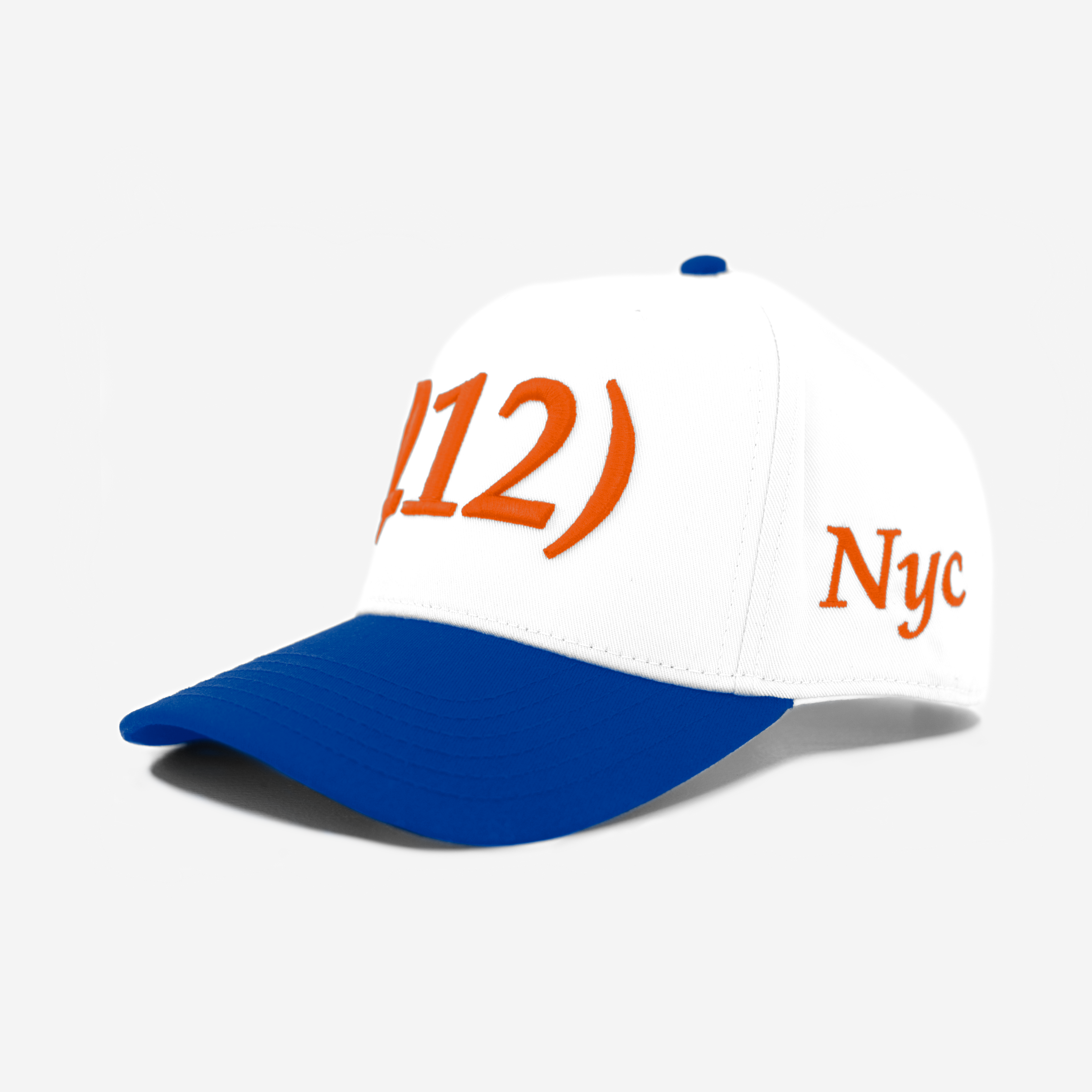 212 NYC AREA CoDE HAT (WHITE/BLUE)
