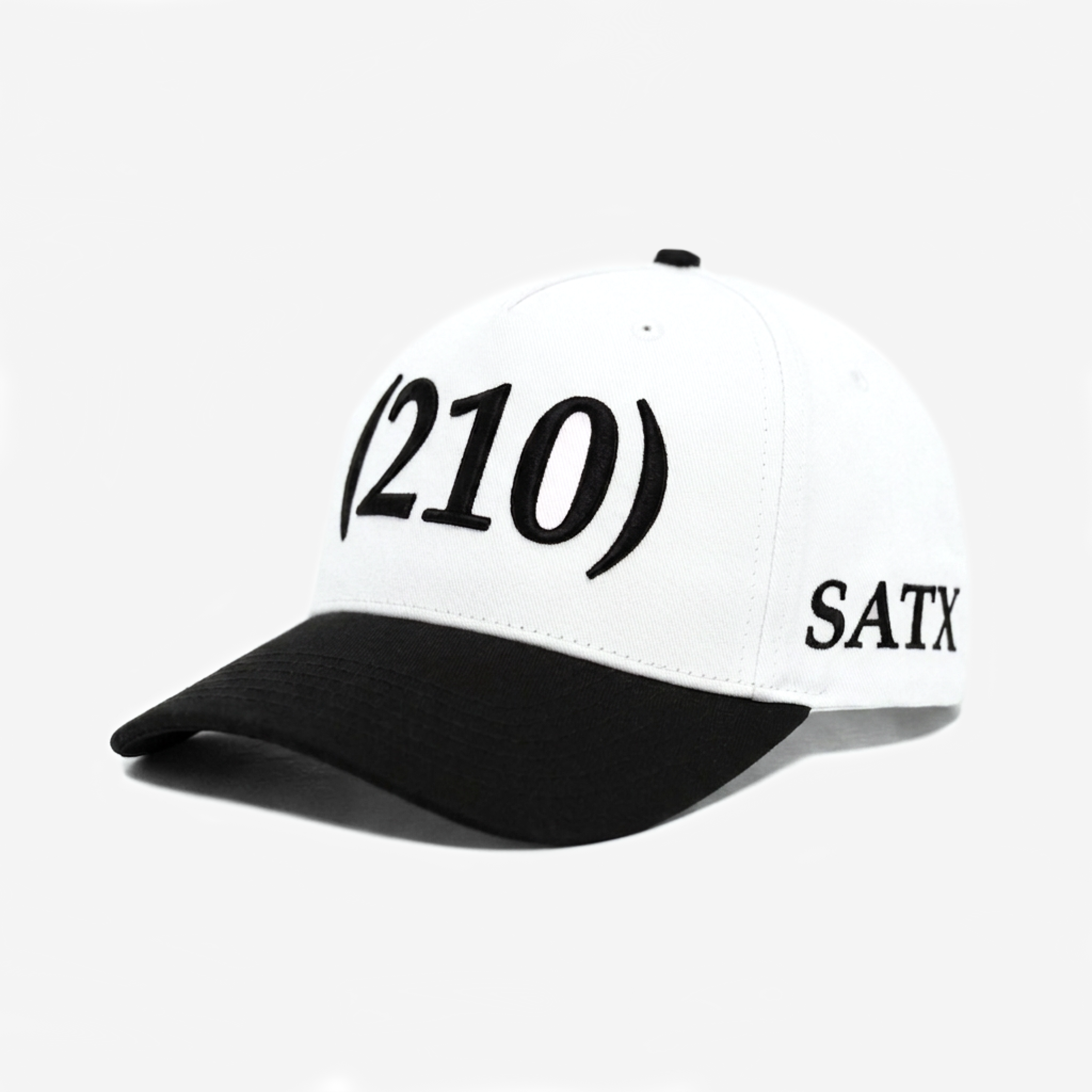 210 SAN ANToNIo AREA CoDE HAT (WHITE/BLACK)