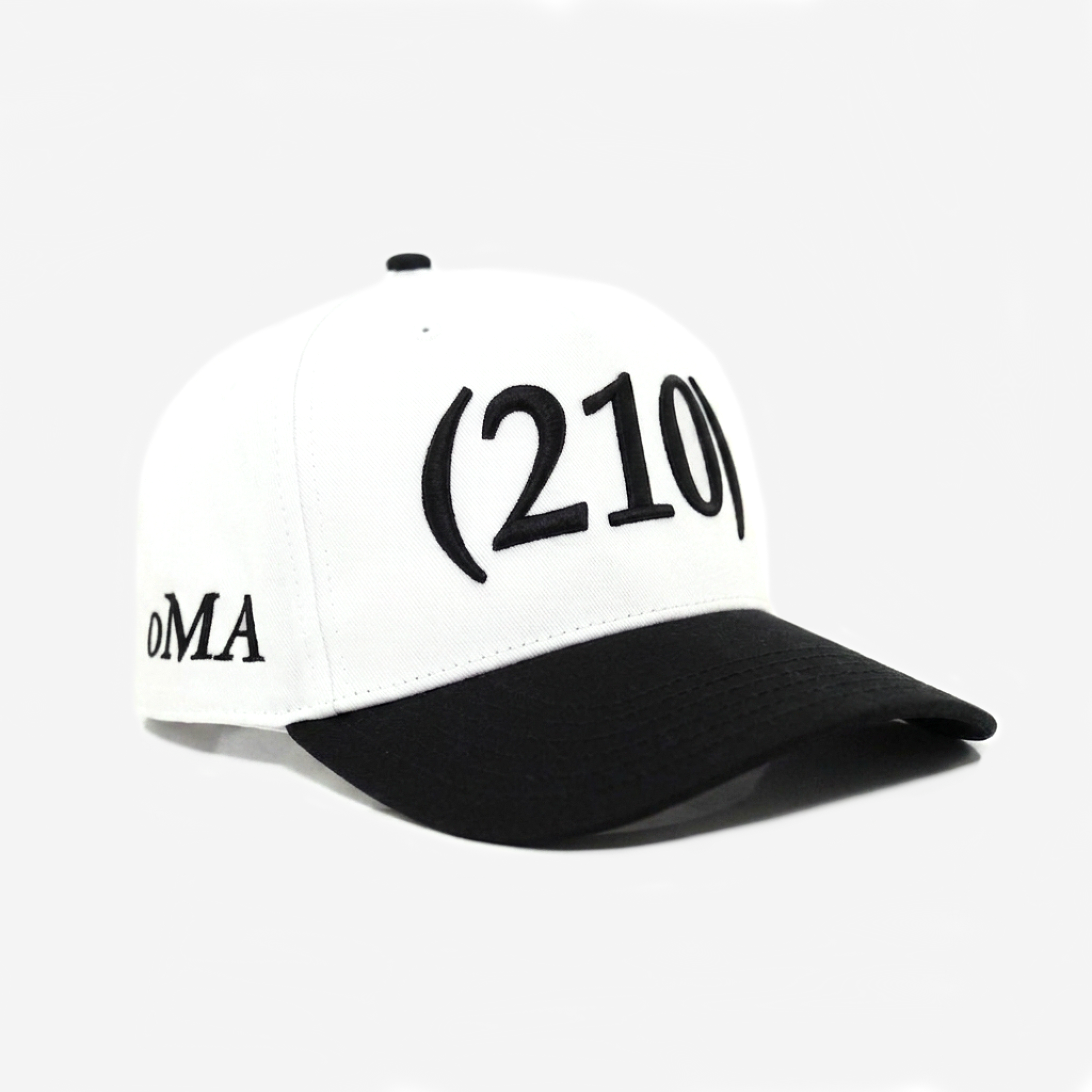 210 SAN ANToNIo AREA CoDE HAT (WHITE/BLACK)