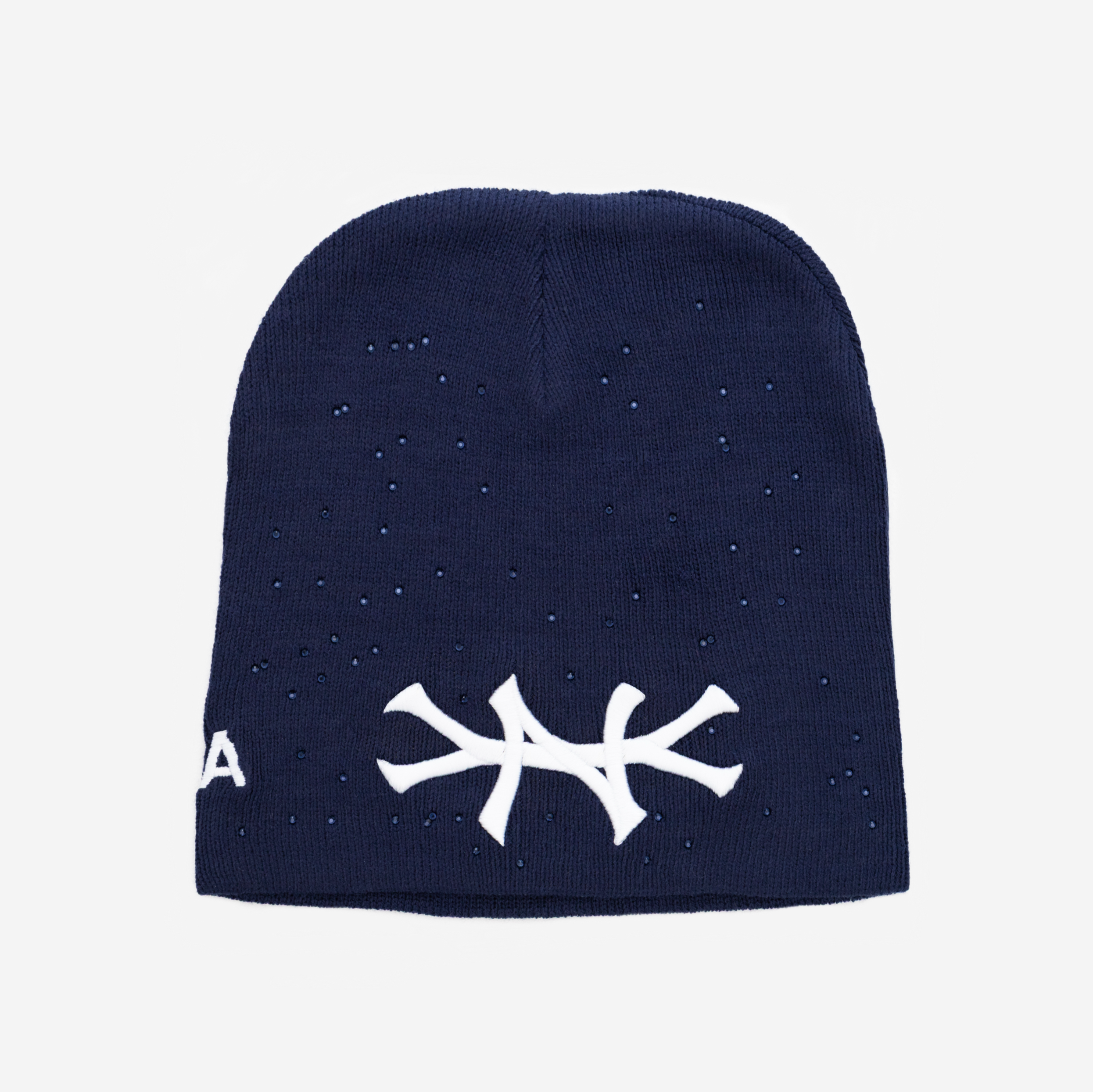 NY DIAMOND SKULLY (NAVY)