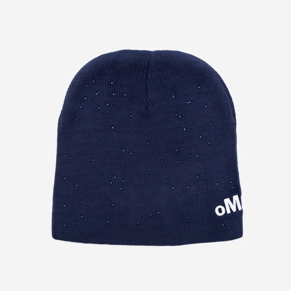 NY DIAMOND SKULLY (NAVY)