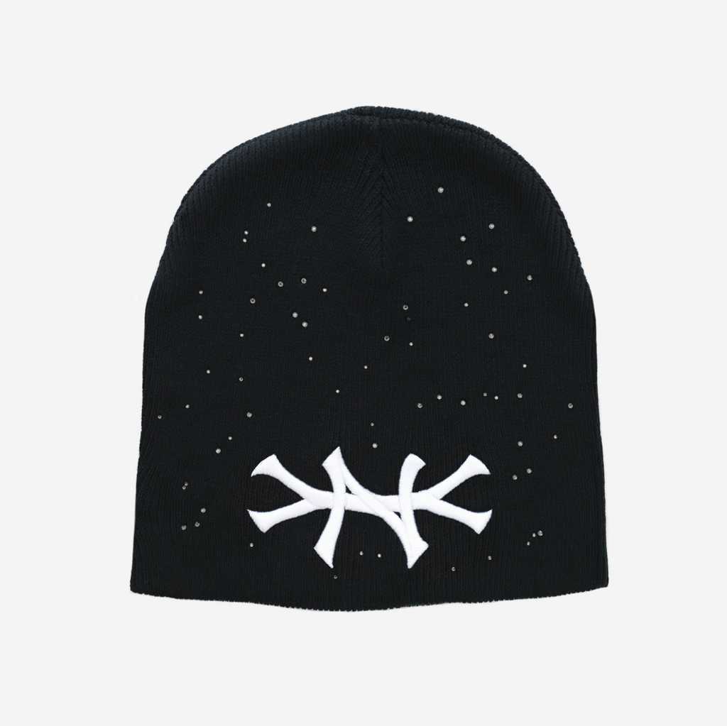 NY DIAMOND SKULLY (BLACK)