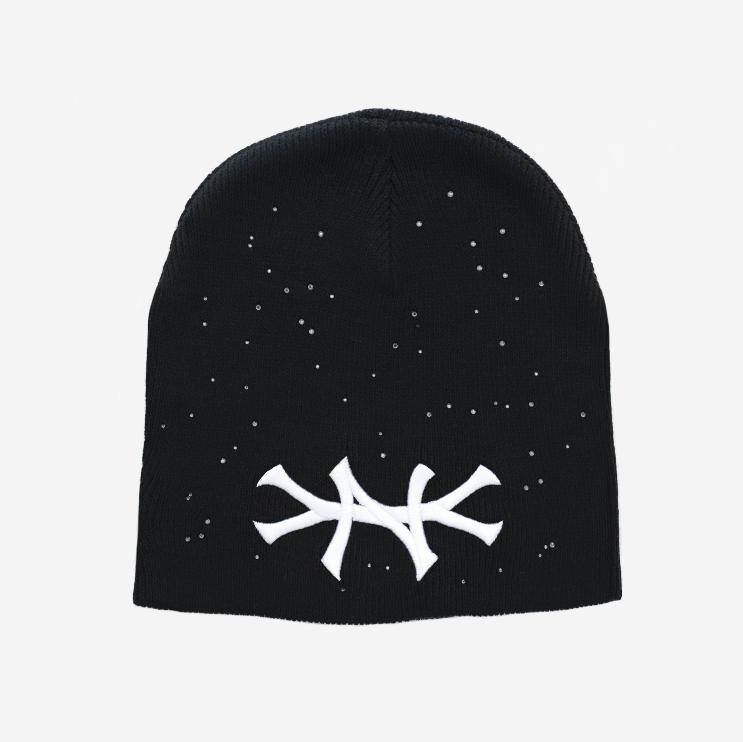 NY DIAMOND SKULLY (BLACK)