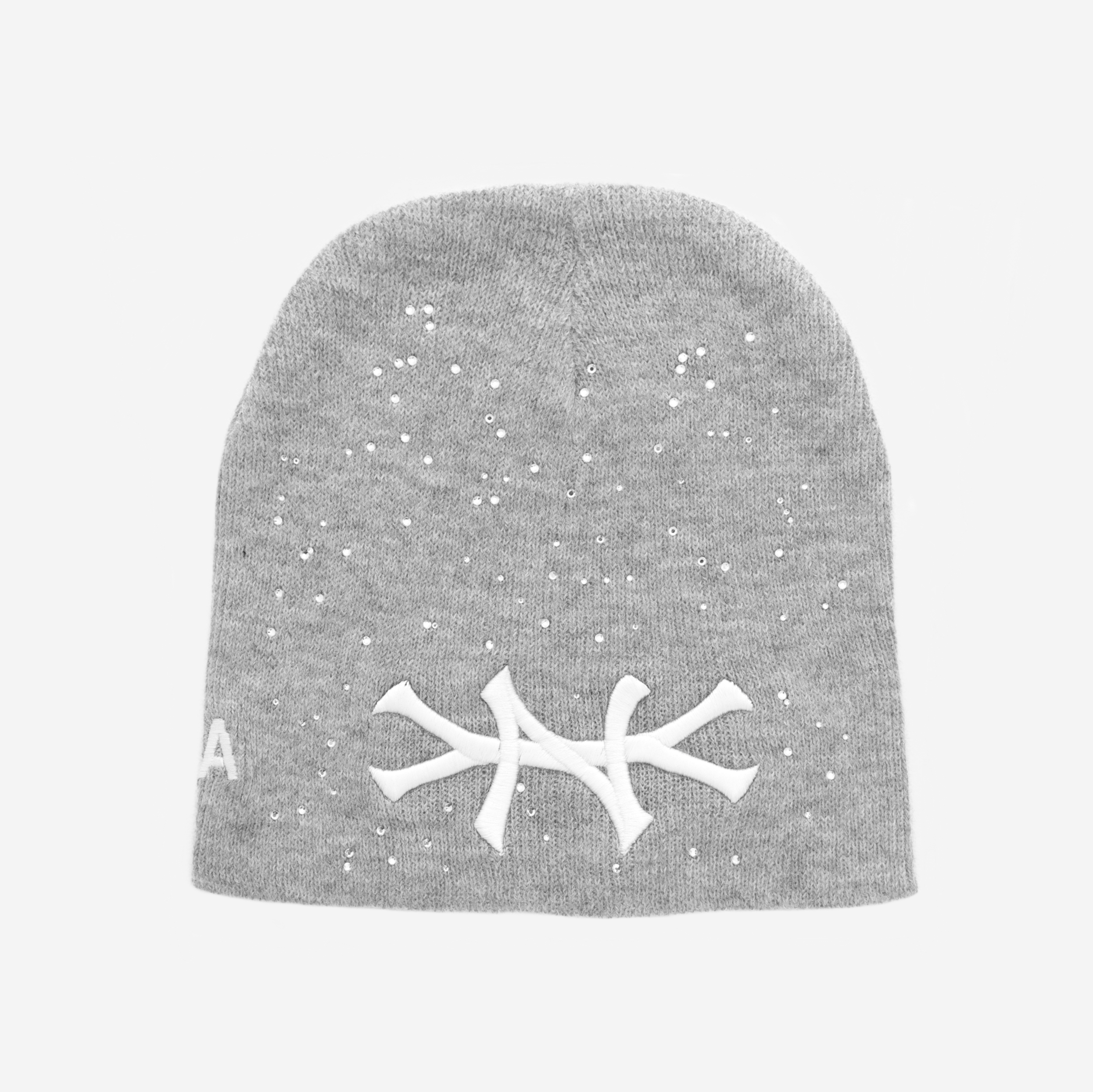 NY DIAMOND SKULLY (GREY)