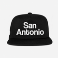 oMA SAN ANToNIo TYPoGRAPHY HAT (BLACK)