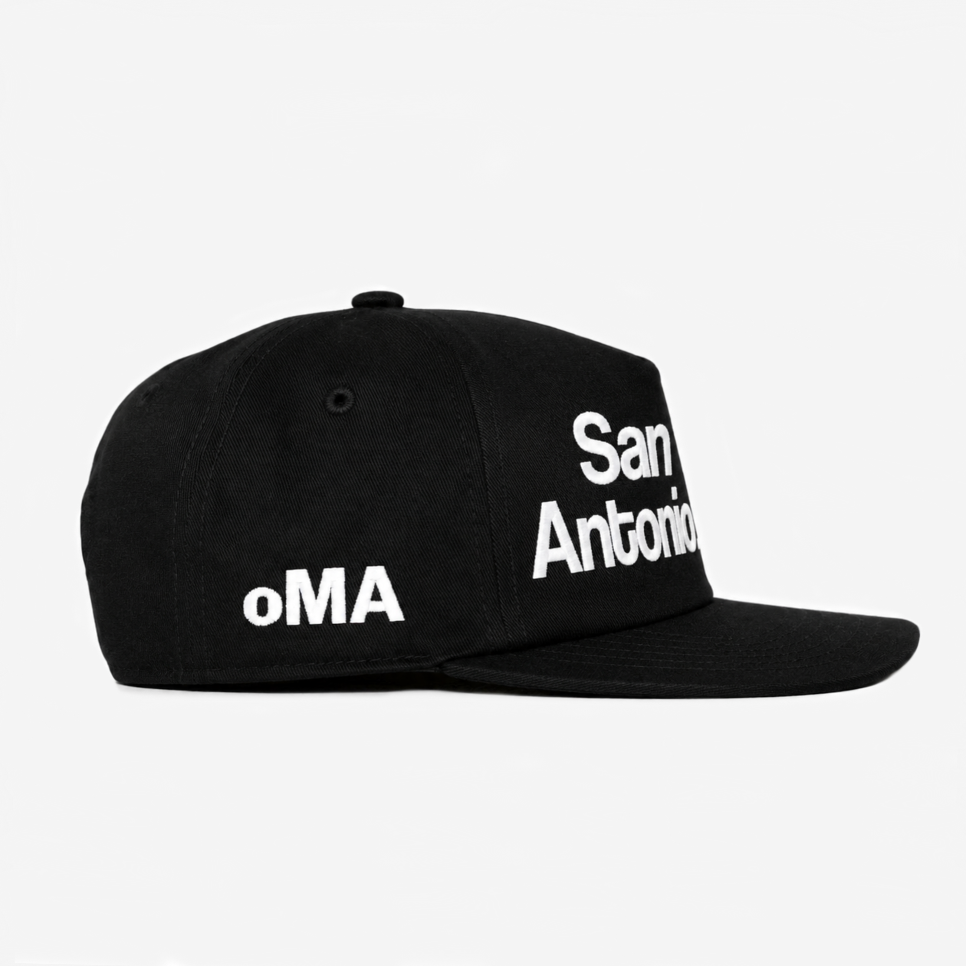 oMA SAN ANToNIo TYPoGRAPHY HAT (BLACK)