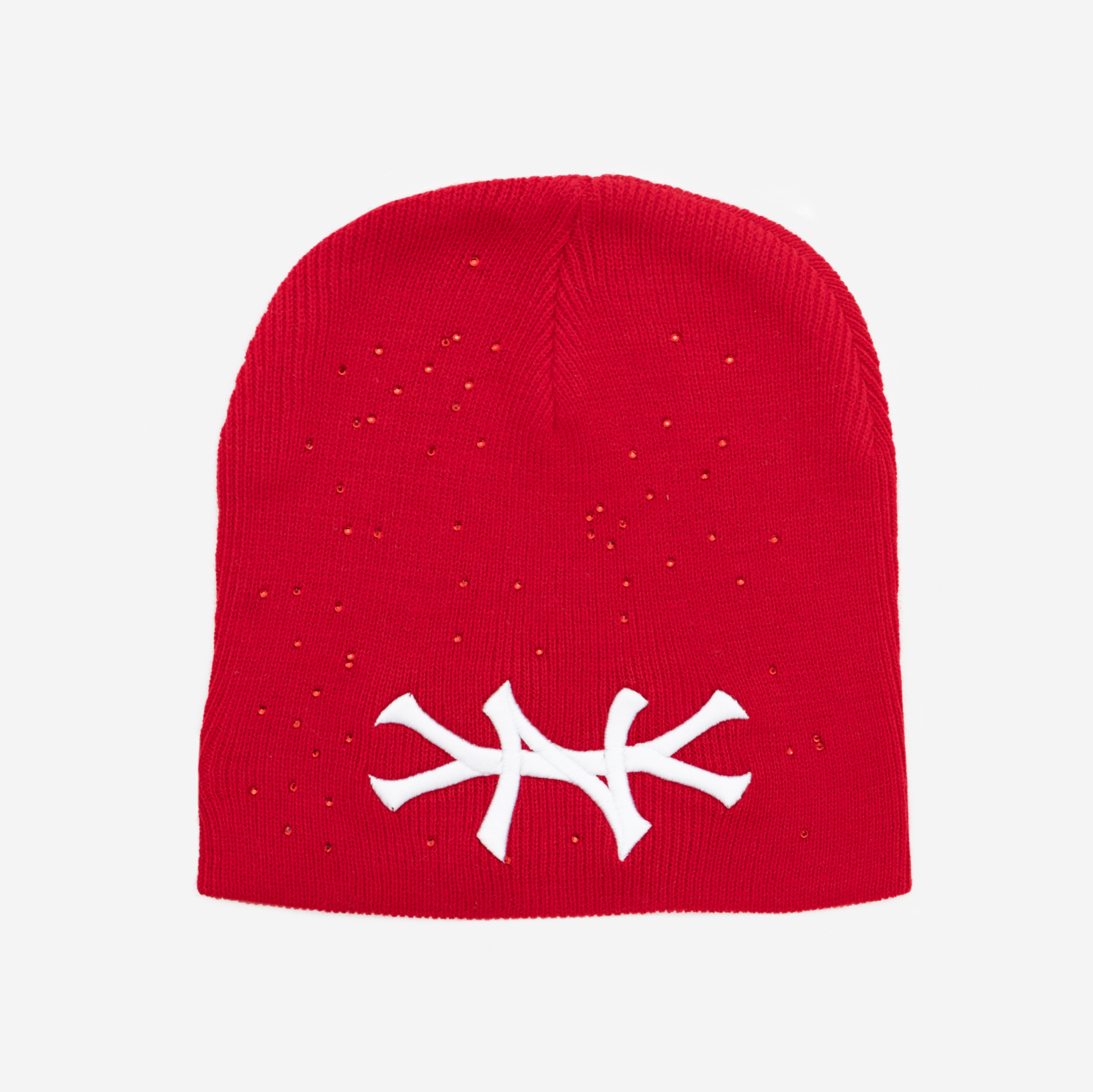 NY DIAMOND SKULLY (RED)
