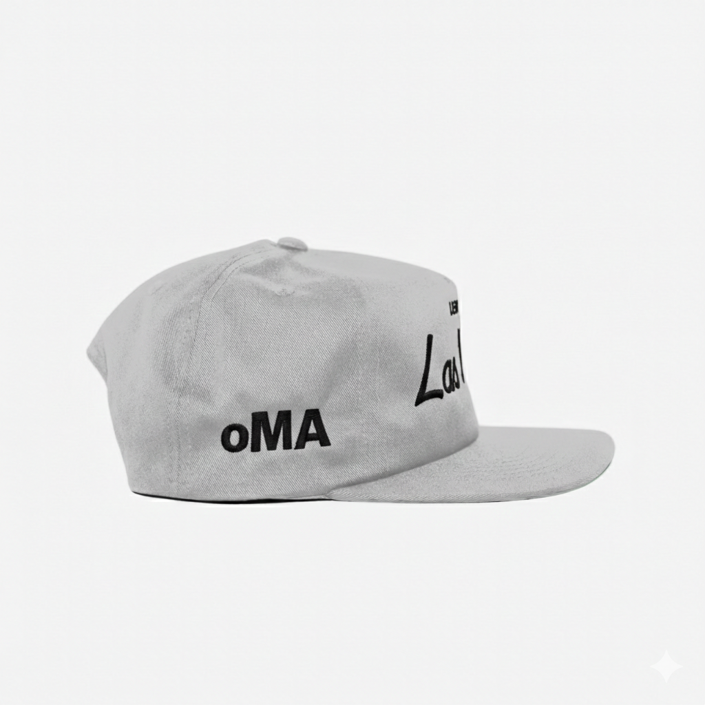 LAS VEGAS, NEVADA THRoWBACK HAT (SILVER)