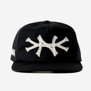 NY CHAIN STITCH HAT (BLACK)