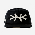 NY CHAIN STITCH HAT (BLACK)