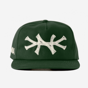 NY CHAIN STITCH HAT (PINE)
