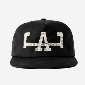 LA CHAIN STITCH HAT (BLACK)