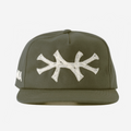 NY CHAIN STITCH HAT (ARMY)