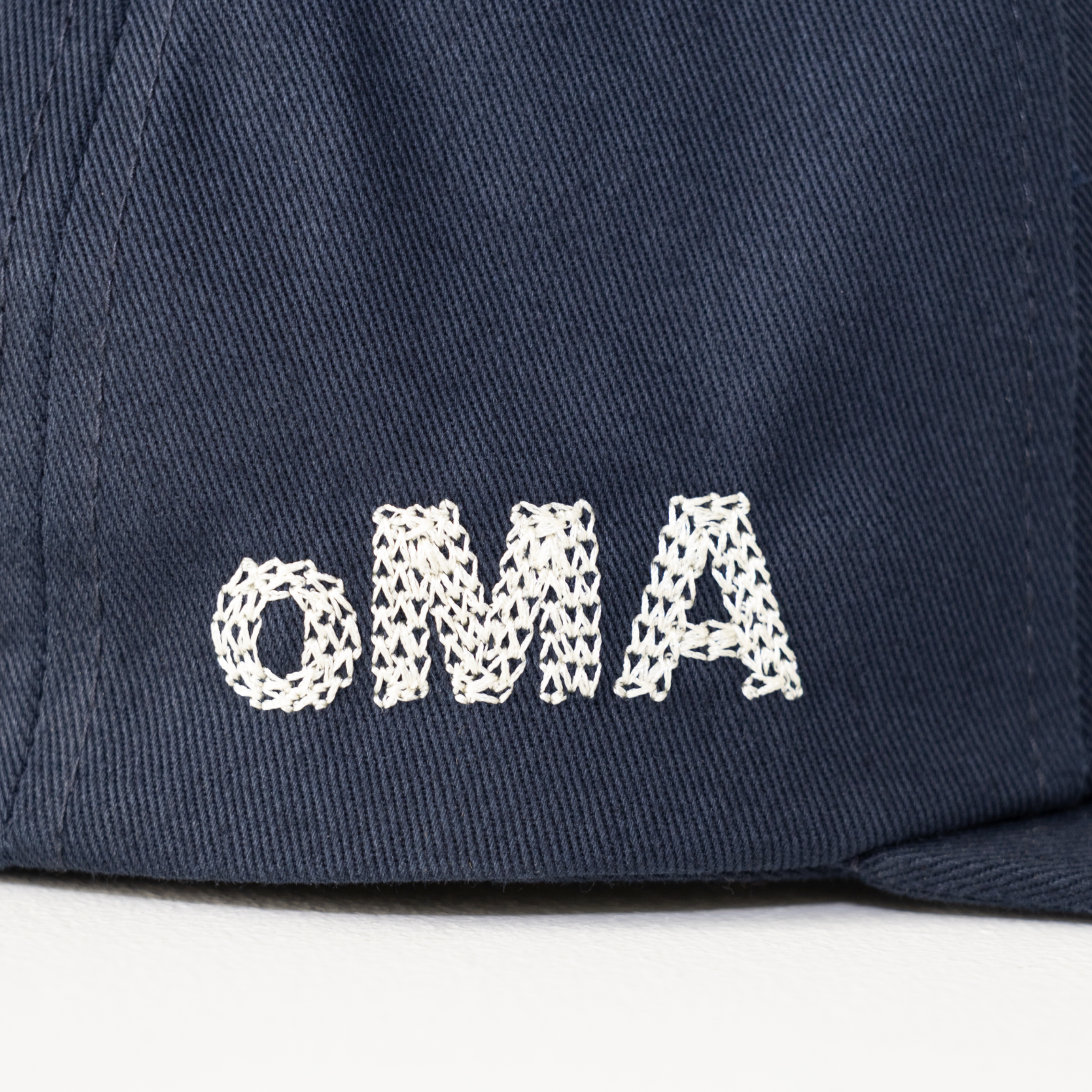 NY CHAIN STITCH HAT (NAVY)