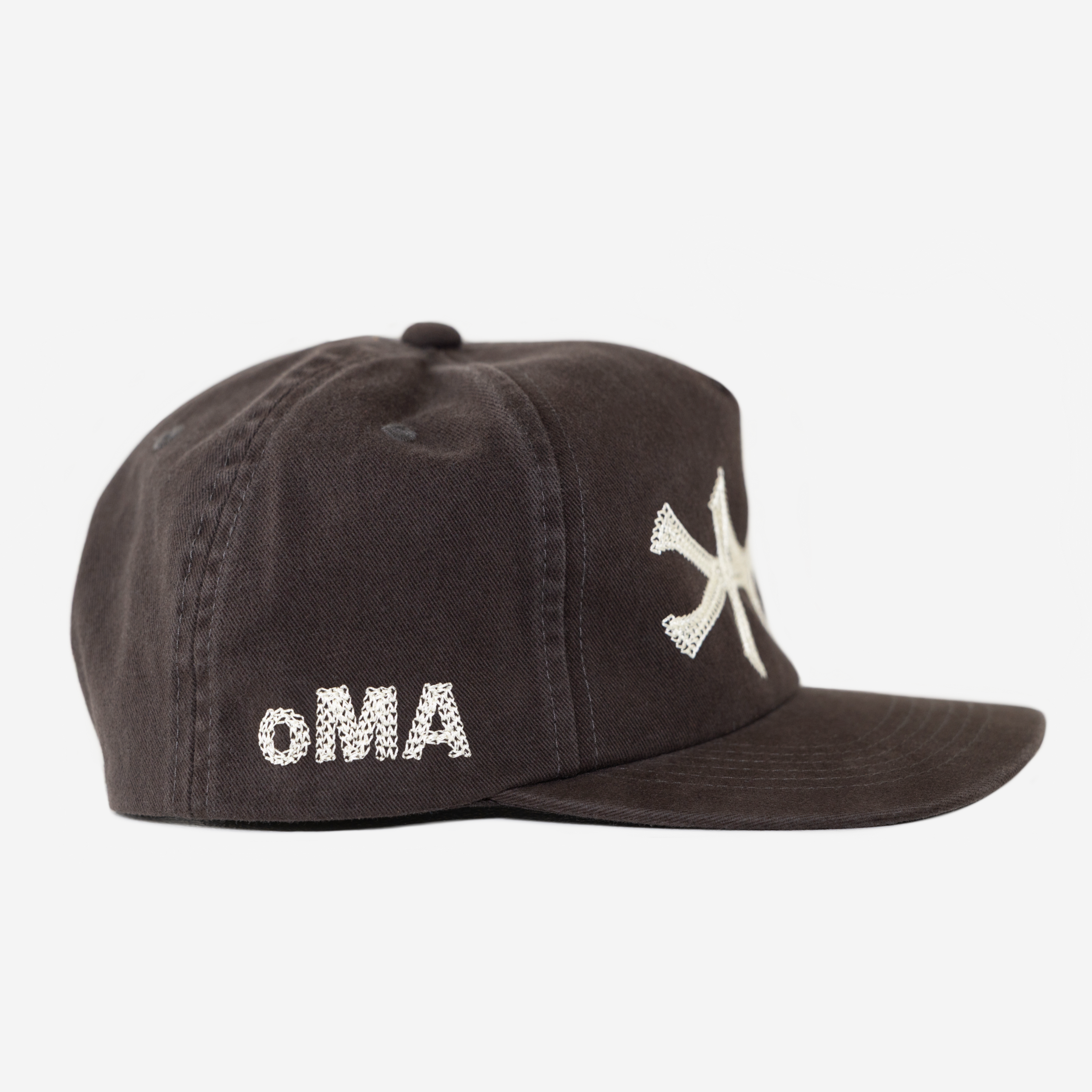 NY CHAIN STITCH HAT (VINTAGE BLACK)