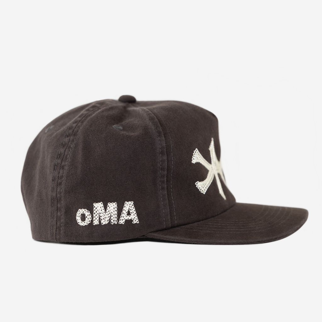 NY CHAIN STITCH HAT (VINTAGE BLACK)