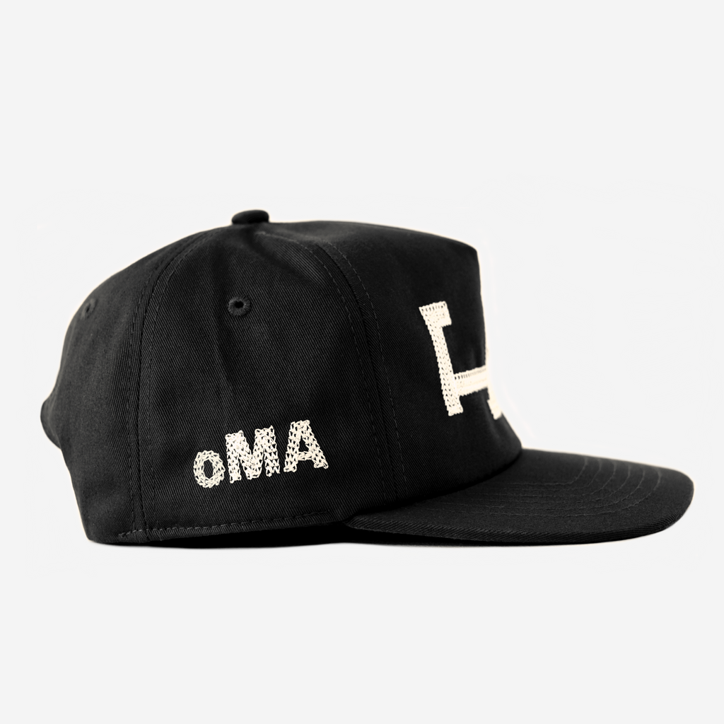 LA CHAIN STITCH HAT (BLACK)