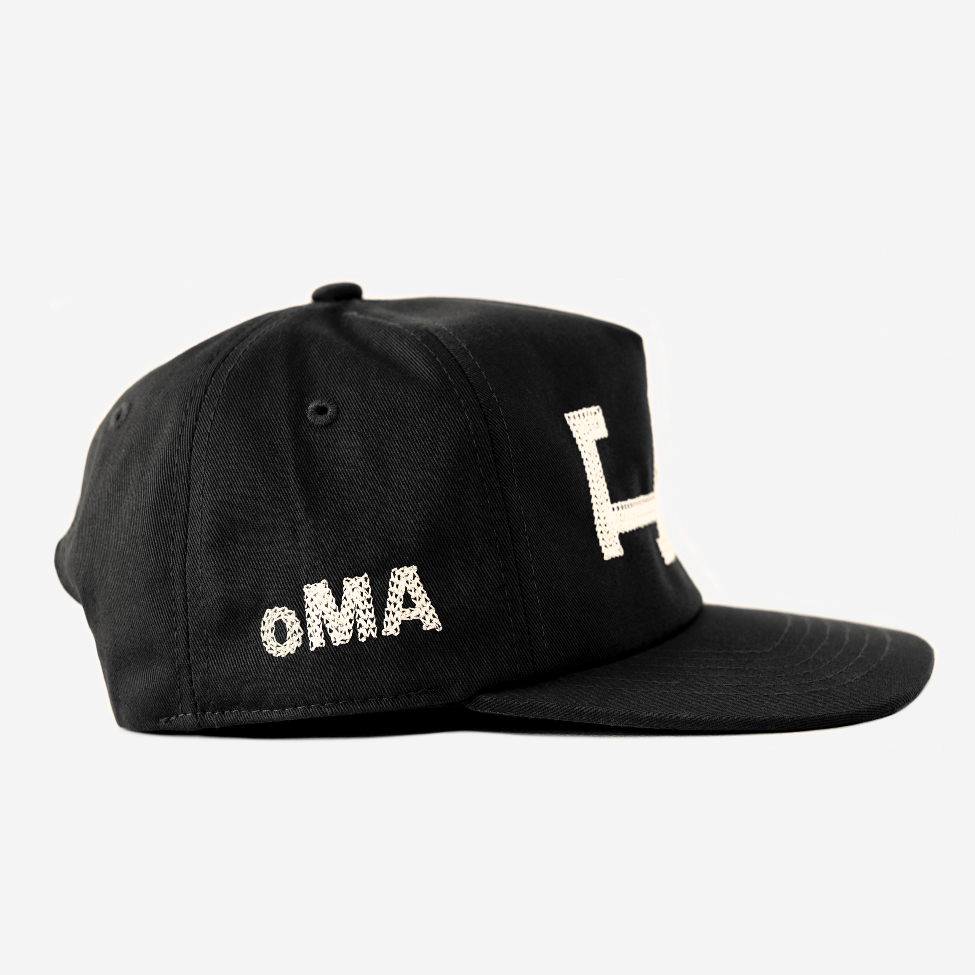 LA CHAIN STITCH HAT (BLACK)