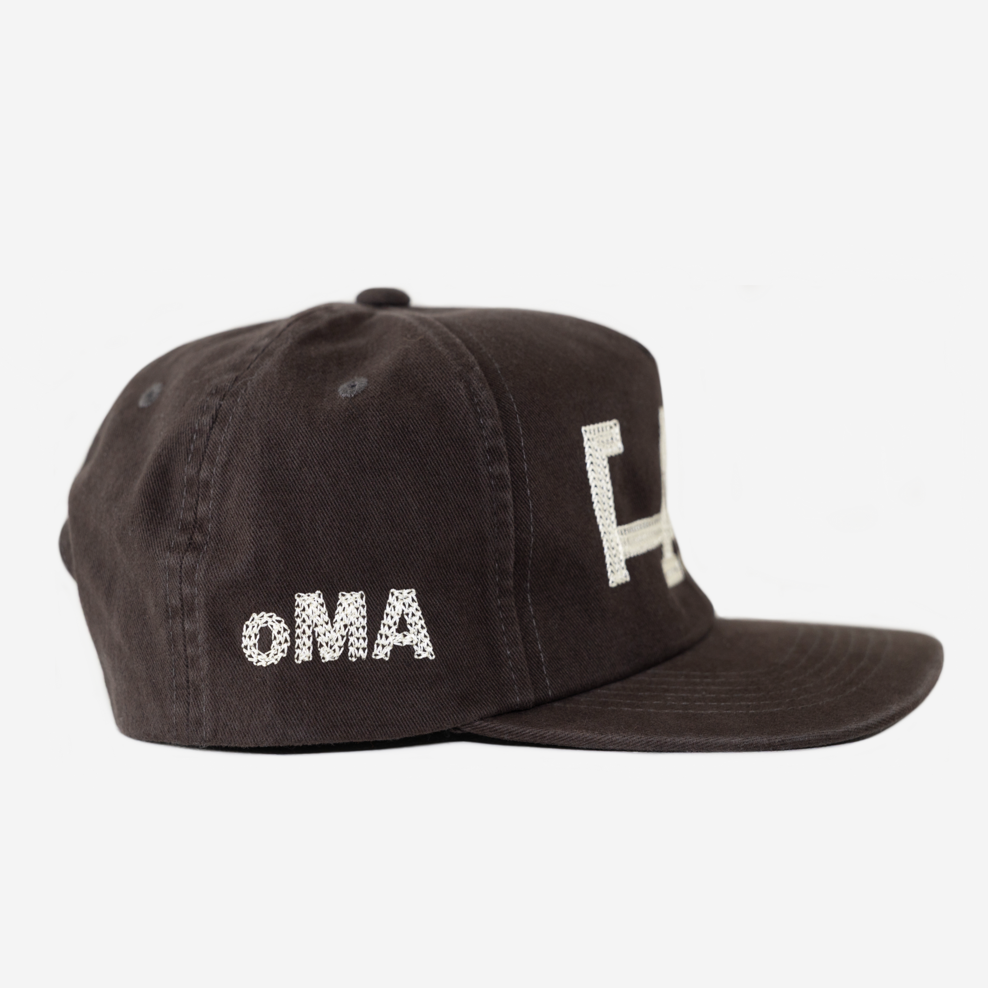LA CHAIN STITCH HAT (VINTAGE BLACK)