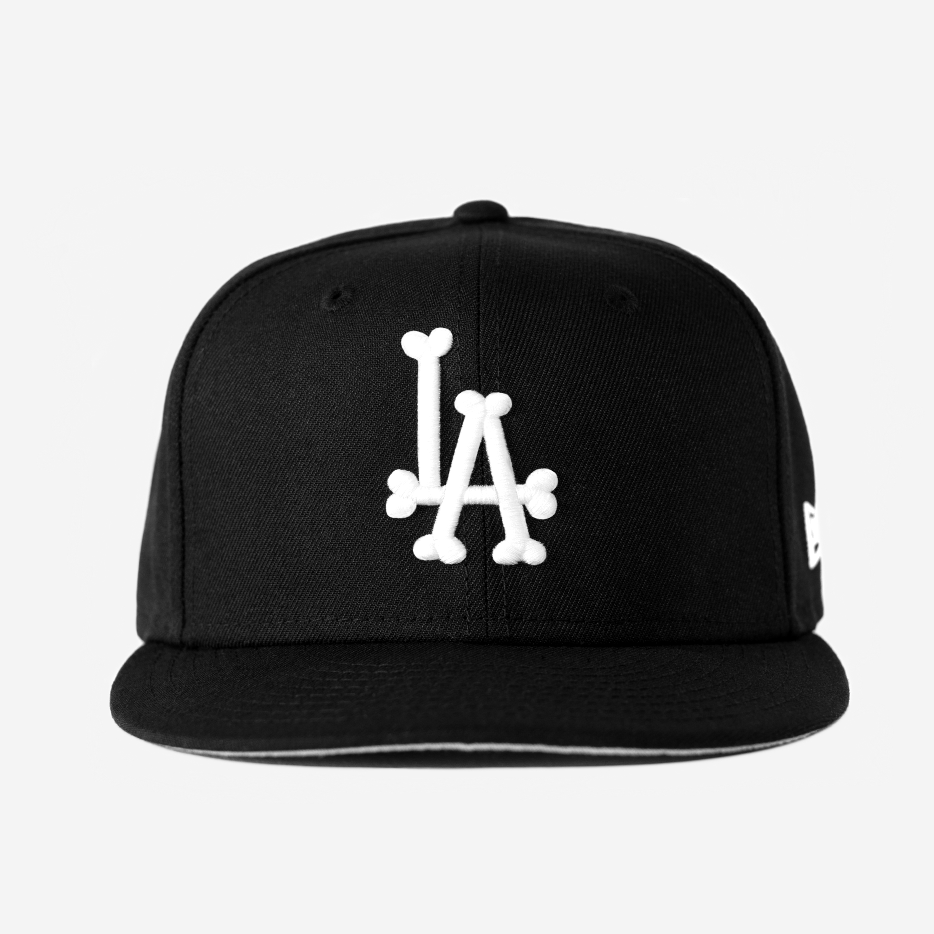 LA BONES FITTED HAT (BLACK)