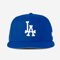 LA BONES FITTED HAT (BLUE)