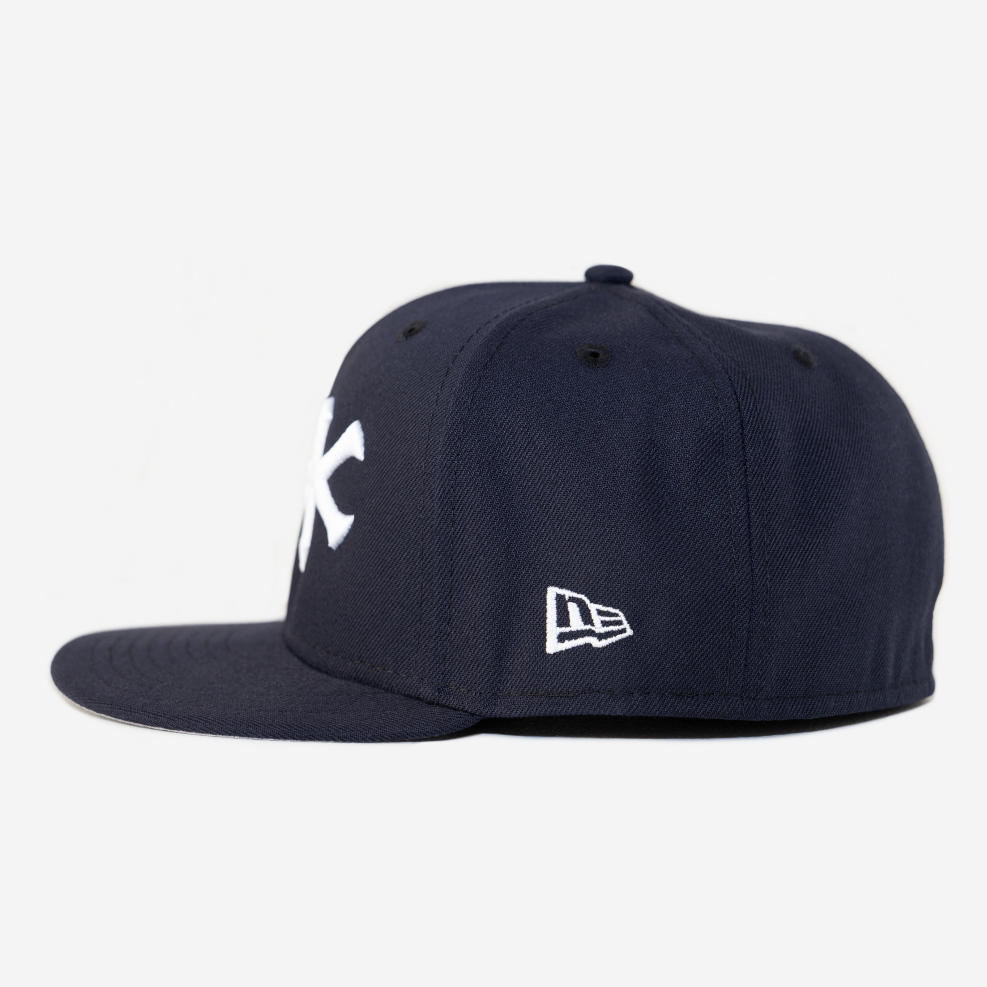 NY FITTED HAT (NAVY)