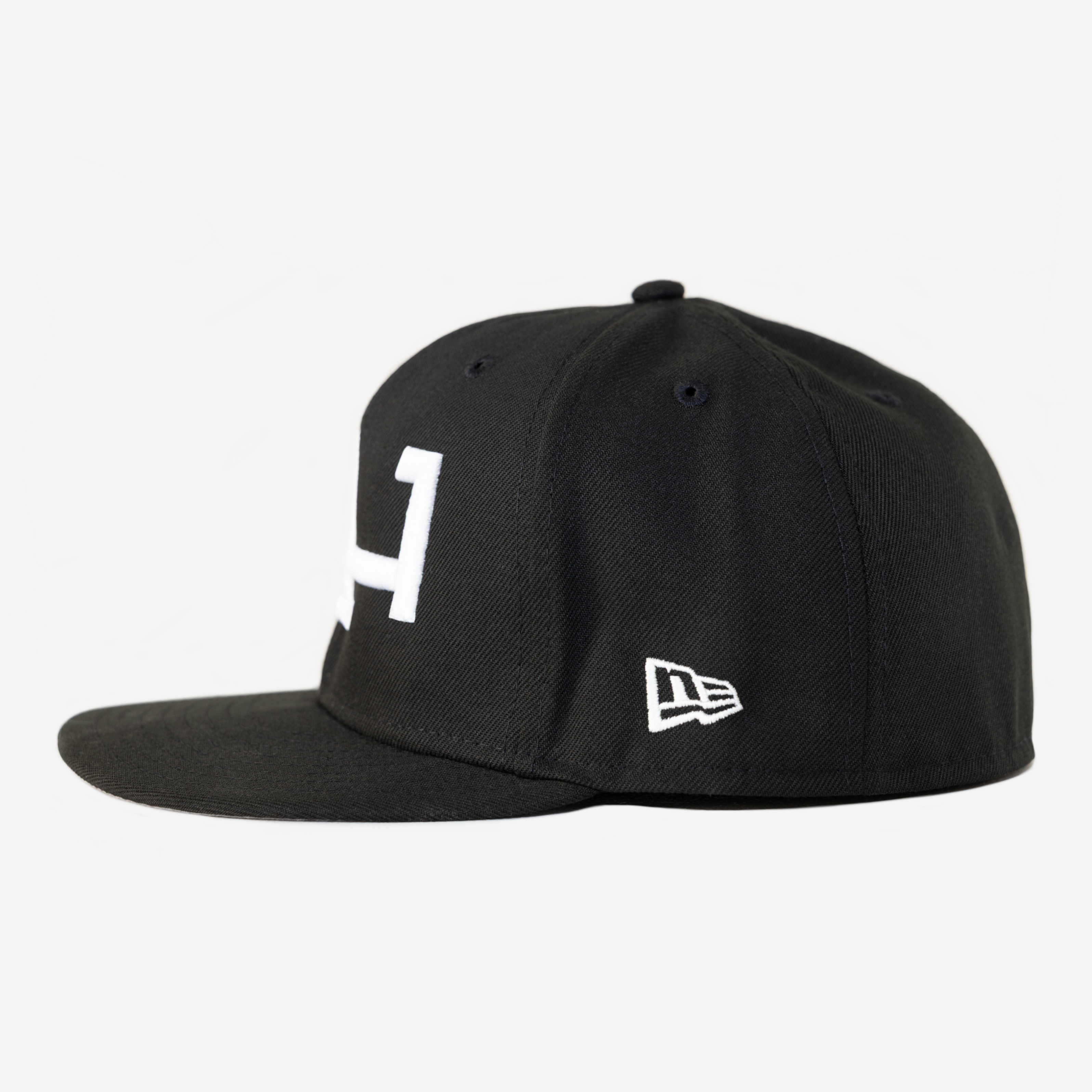 LA FITTED HAT (BLACK)