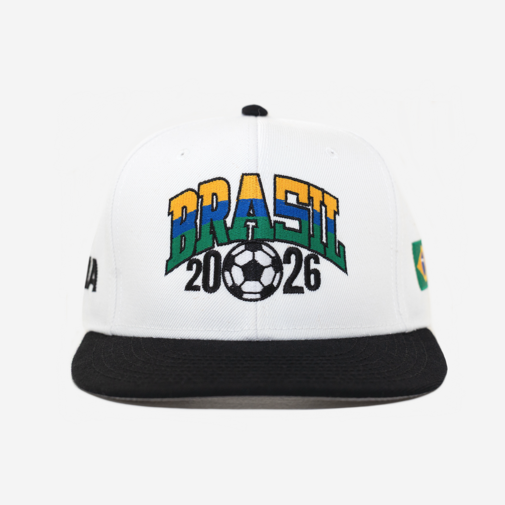 BRASIL RETRo WC 2026 HAT (WHITE/BLACK)