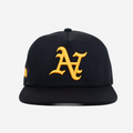 OAKLAND N HAT (BLACK/YELLoW)