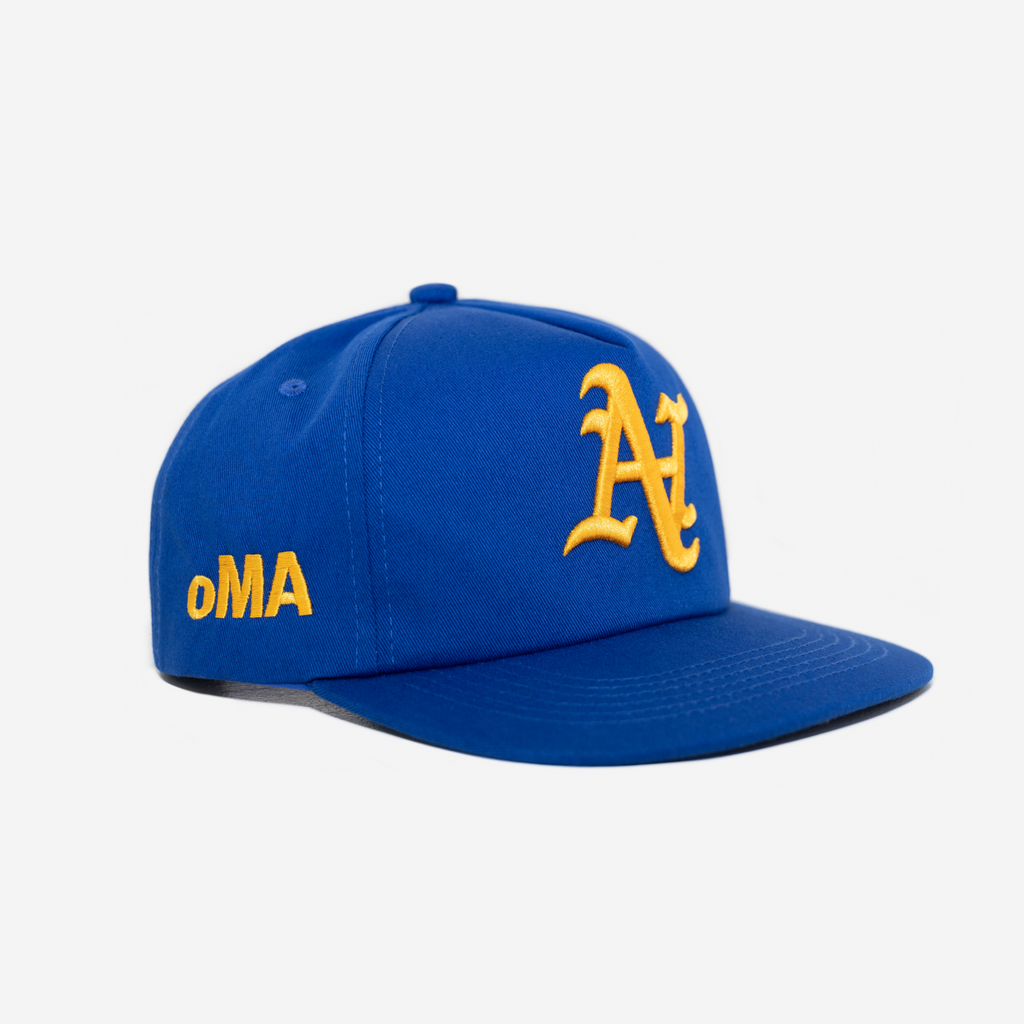 OAKLAND N HAT (BLUE/YELLoW)