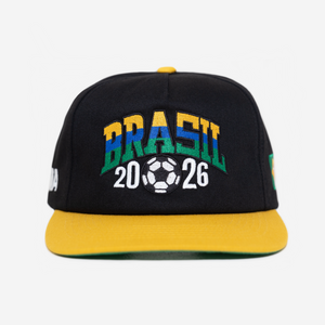 BRASIL RETRo WC 2026 HAT (BLACK/YELLoW)