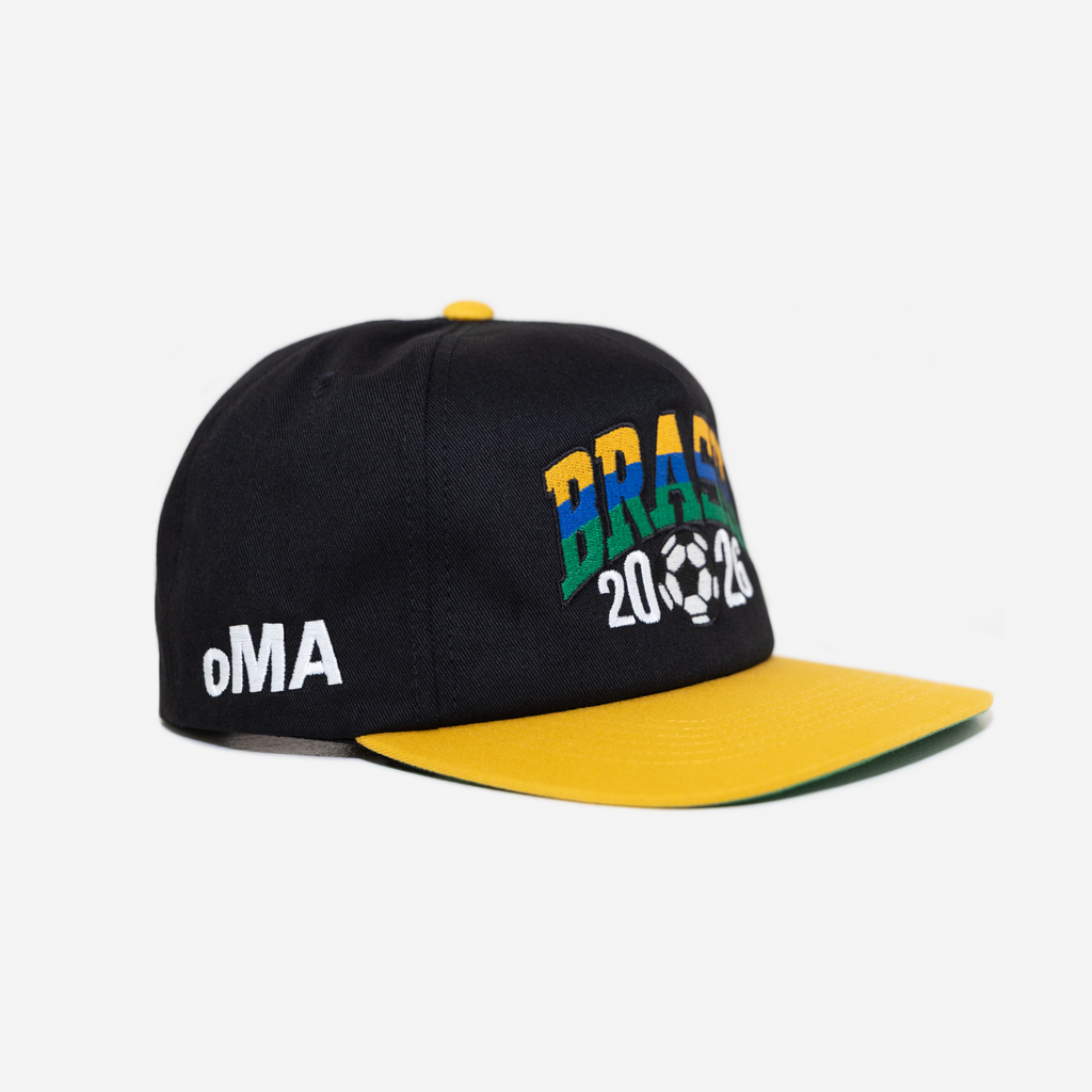 BRASIL RETRo WC 2026 HAT (BLACK/YELLoW)