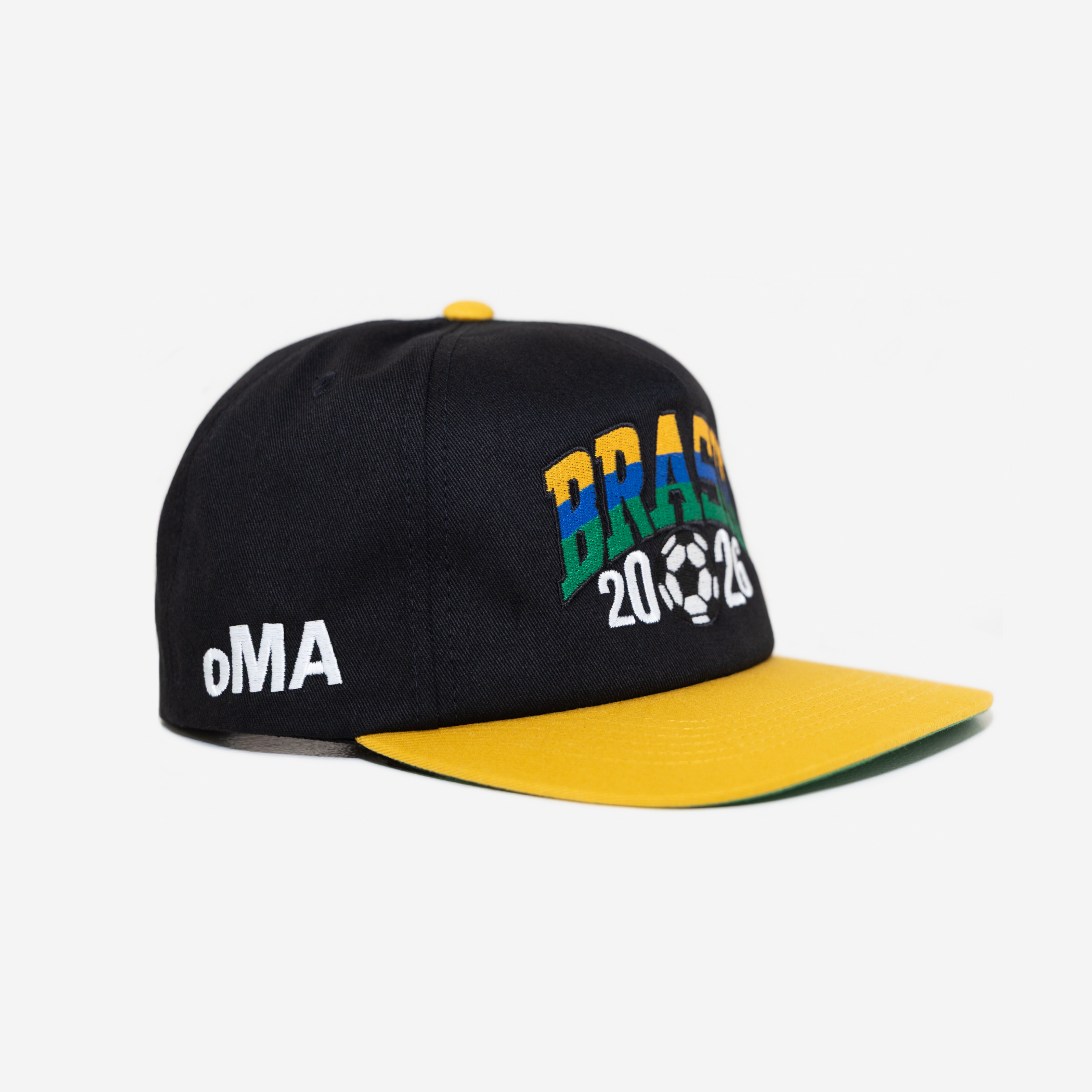 BRASIL RETRo WC 2026 HAT (BLACK/YELLoW)