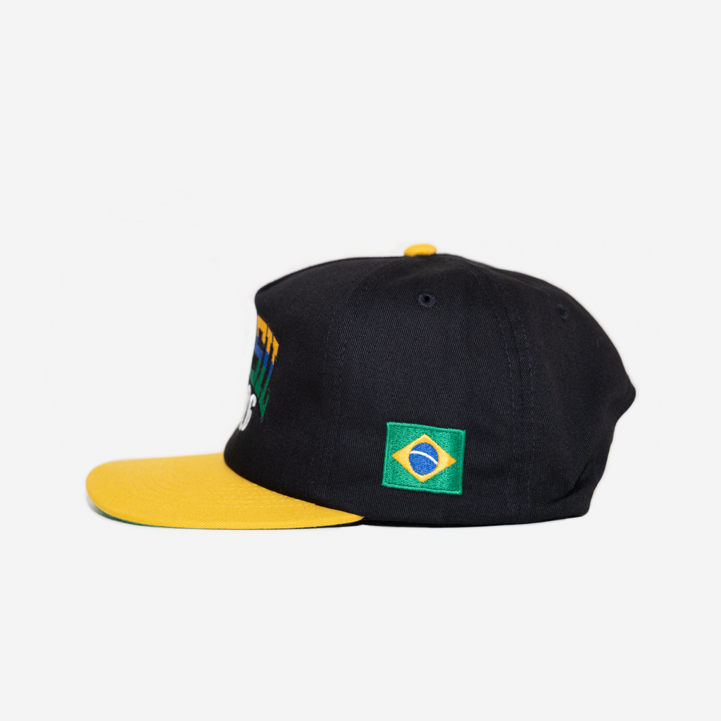 BRASIL RETRo WC 2026 HAT (BLACK/YELLoW)