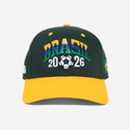 BRASIL RETRo WC HAT (GREEN/YELLoW)