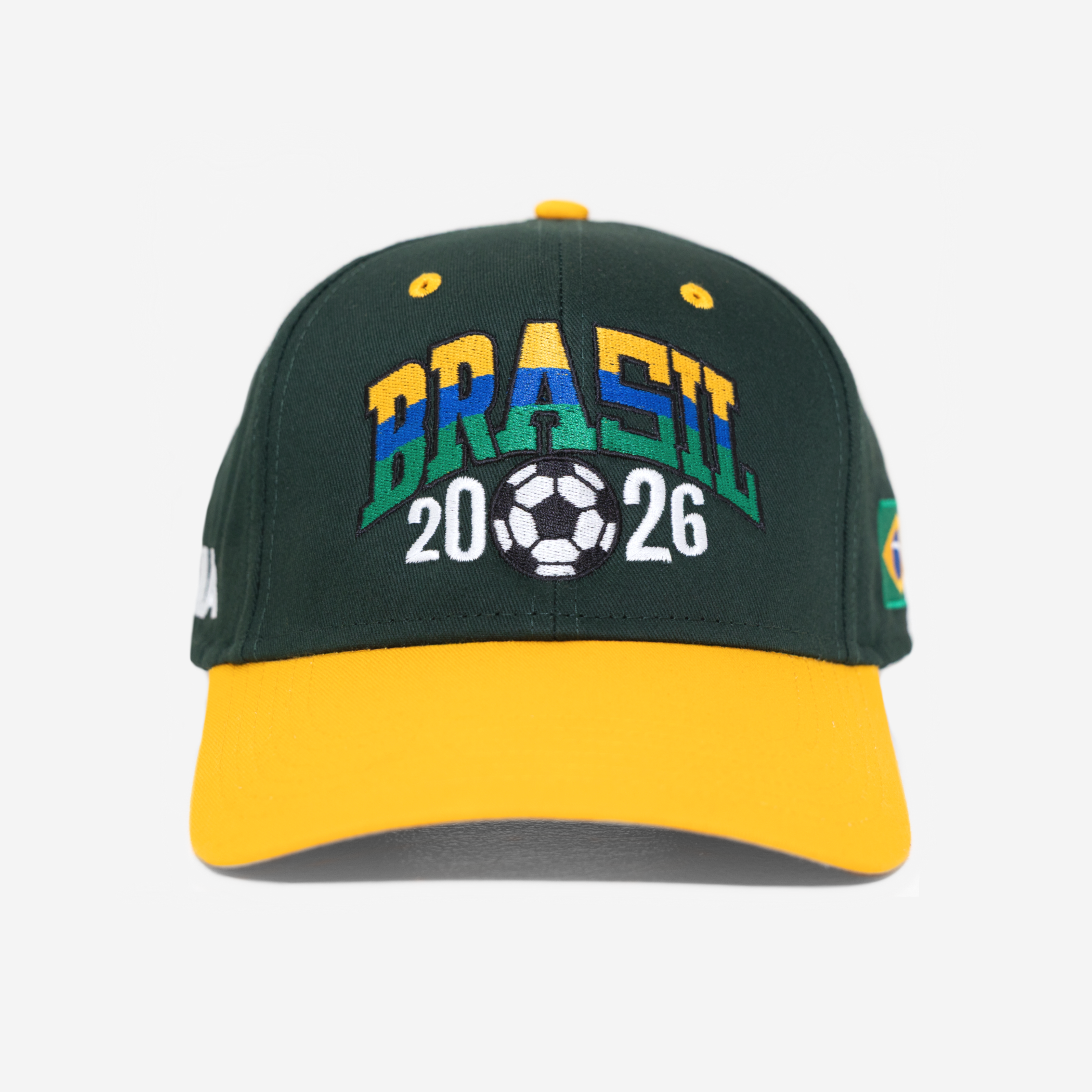 BRASIL RETRo WC HAT (GREEN/YELLoW)