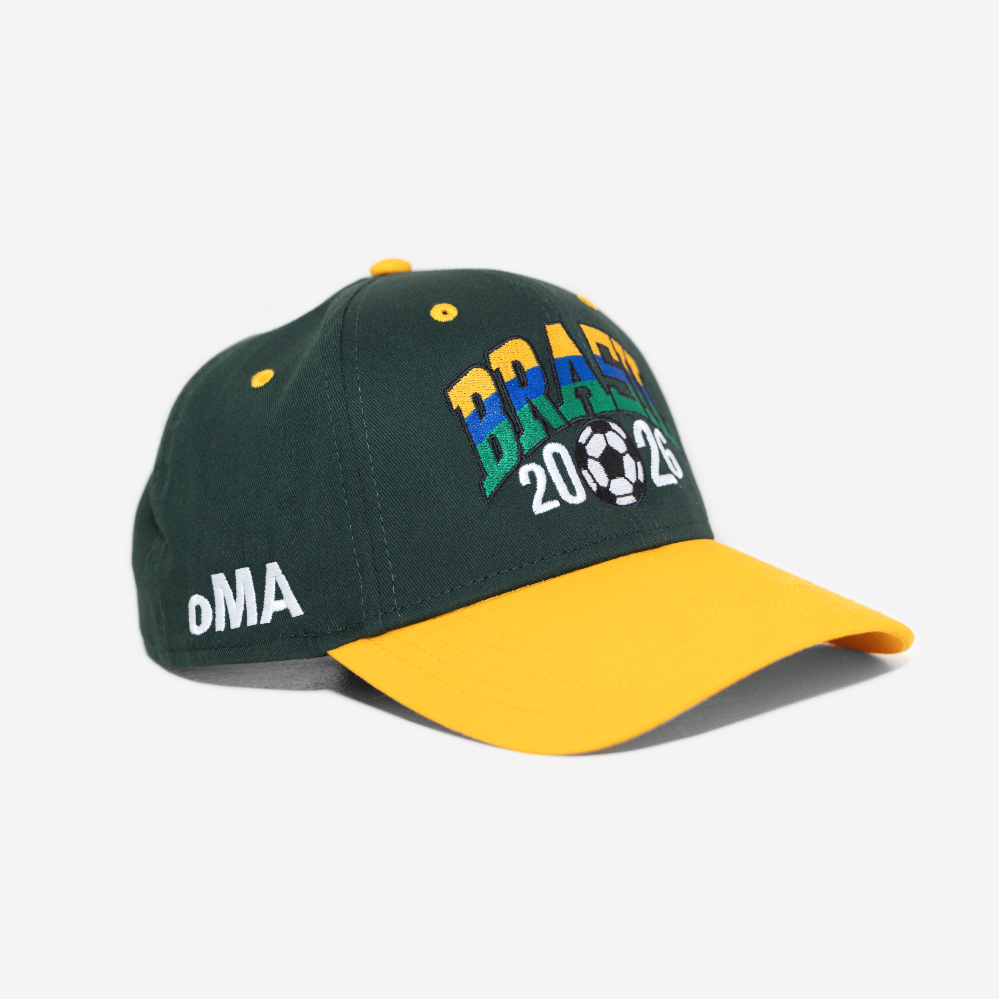 BRASIL RETRo WC HAT (GREEN/YELLoW)