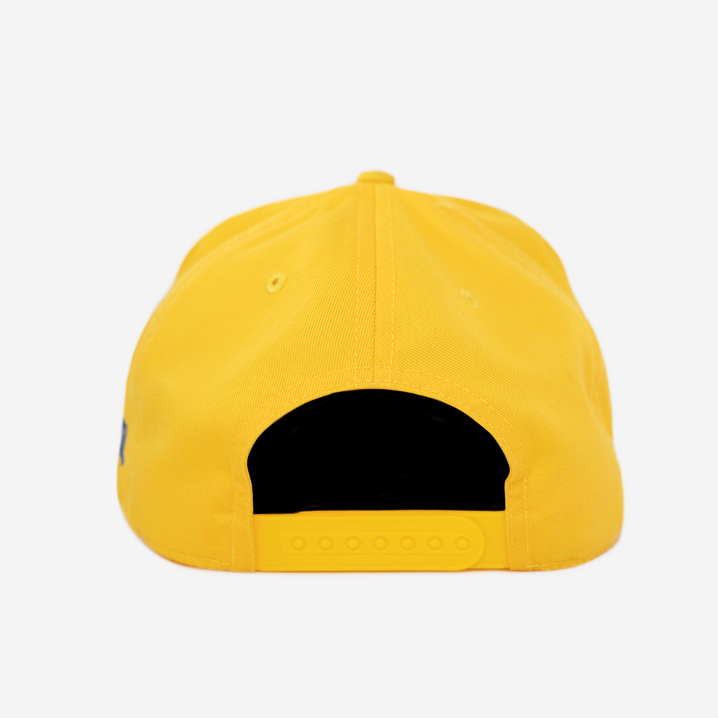 BRASIL FLAG CURVED BRIM HAT (YELLoW)