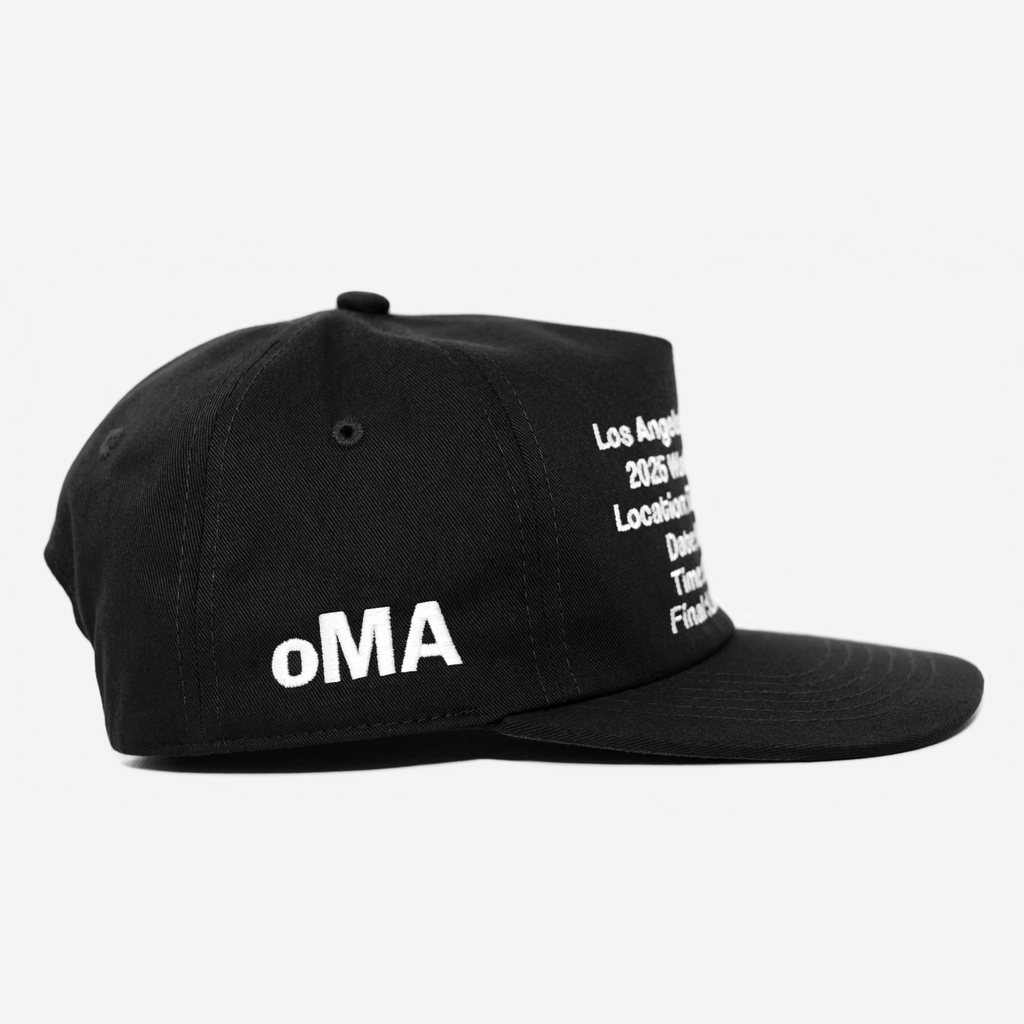LA 2025 TIMESTAMP HAT (BLACK)