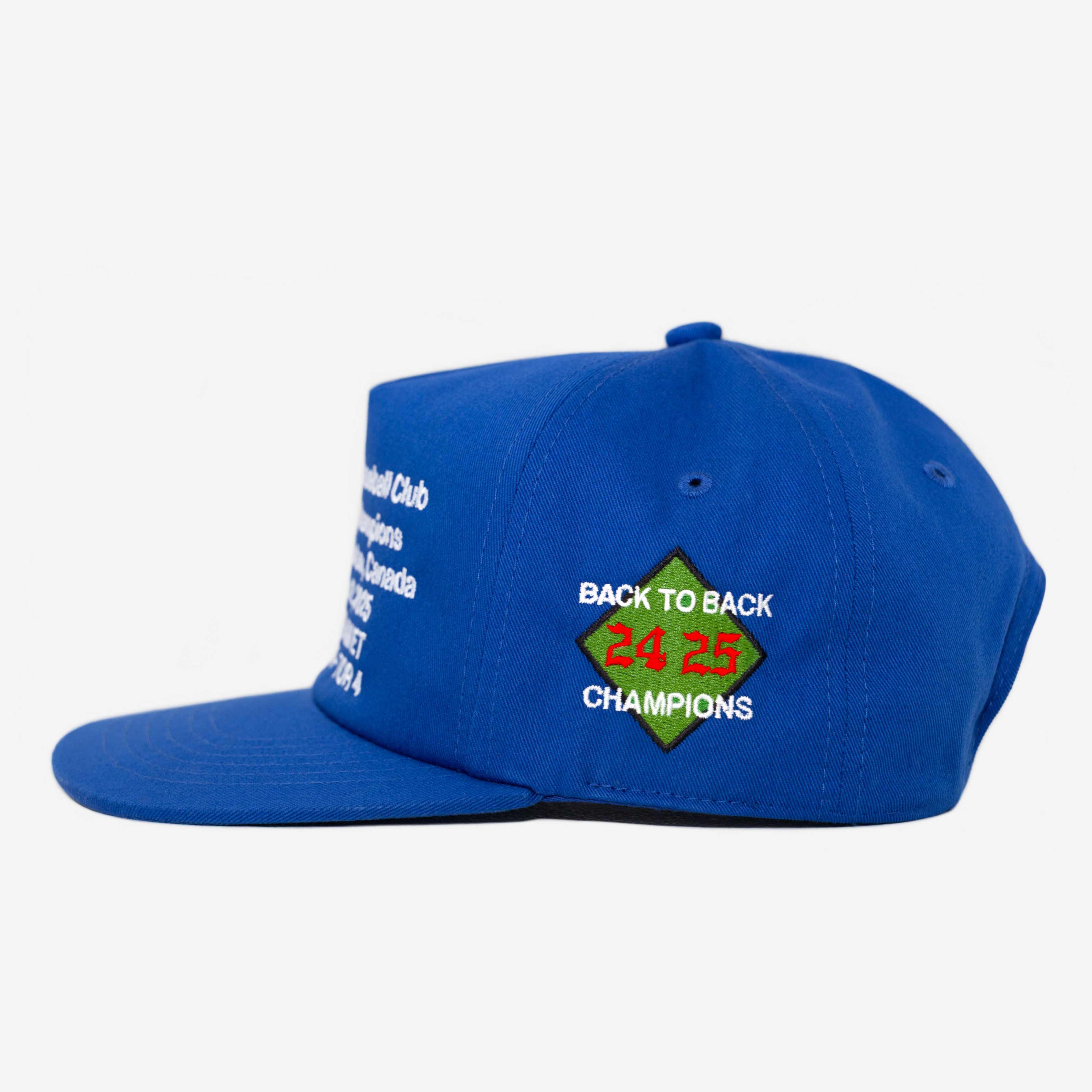 LA 2025 TIMESTAMP HAT (BLUE)